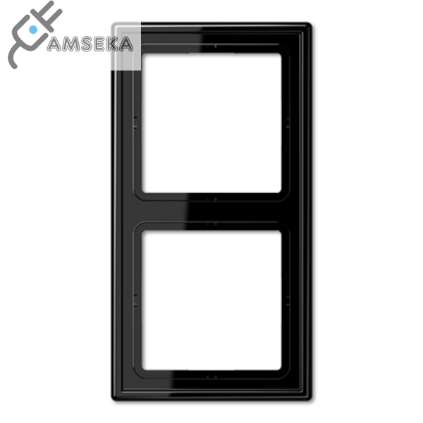 Dviejų vietų rėmelis, juodas JUNG LS990