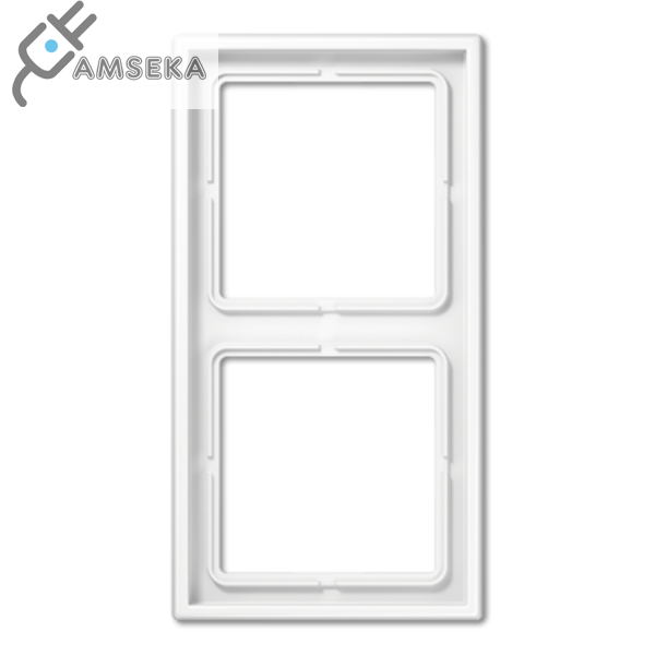 Dviejų vietų rėmelis, baltas JUNG LS990