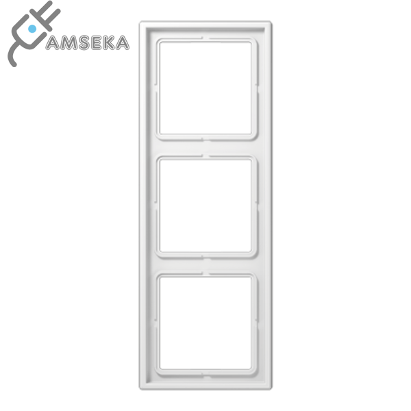 Trijų vietų rėmelis, baltas JUNG LS990