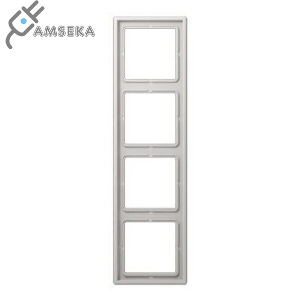 Keturių vietų rėmelis, šviesiai pilkas JUNG LS990