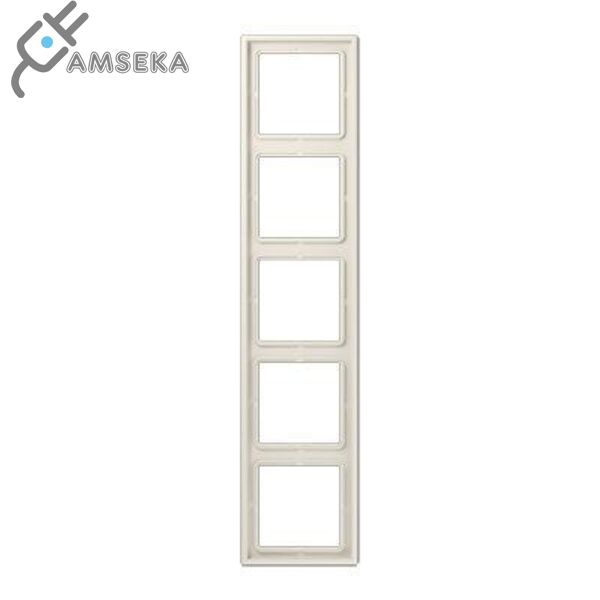 Penkių vietų rėmelis, dramblio kaulas JUNG LS990