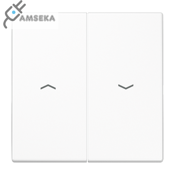 Klavišas jungikliui žaliuzių, baltas JUNG LS990