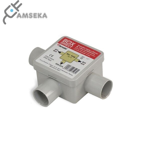 Montavimo dėžutė vamzdžiams D20/25