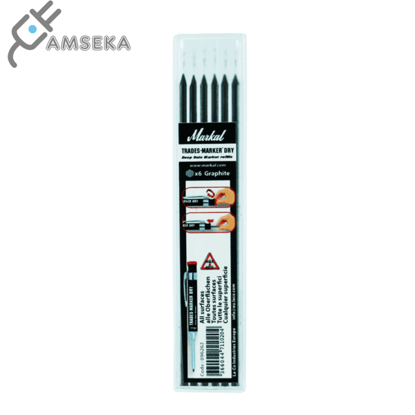 Širdelės pieštukui 6 vnt. Markal