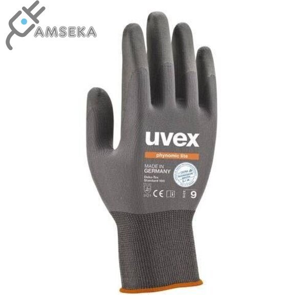 Pirštinės Uvex phynotic lite, pilkos