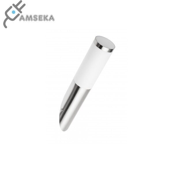 Sieninis lauko šviestuvas GTV MILAN U, E27, sidabrinės spalvos, IP54