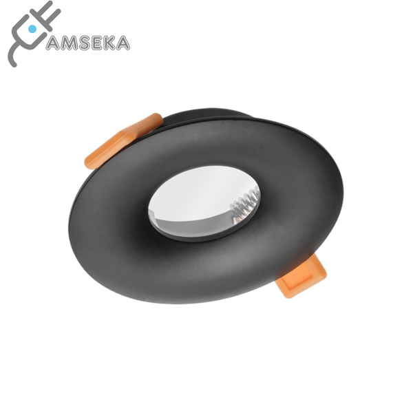 Šviestuvas įleidžiamas GTV ALESSIO, juodos spalvos, IP54