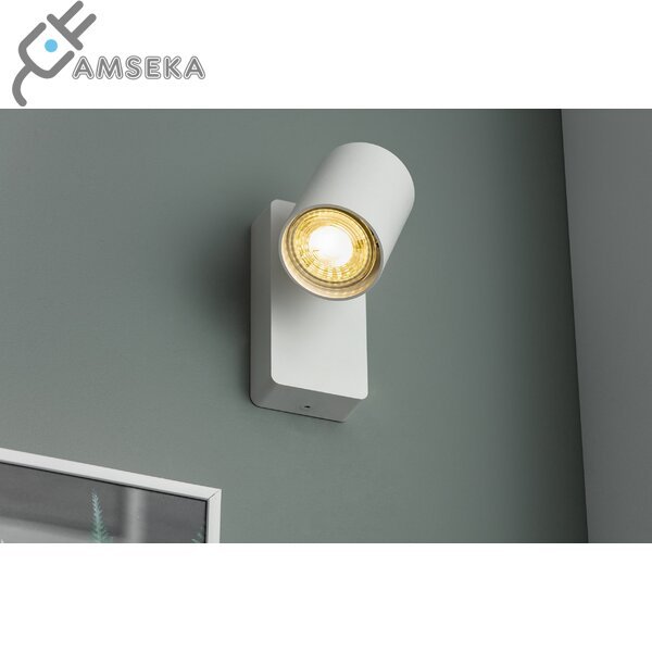 GU10 paviršinis šviestuvas GTV SANTO, baltas 1