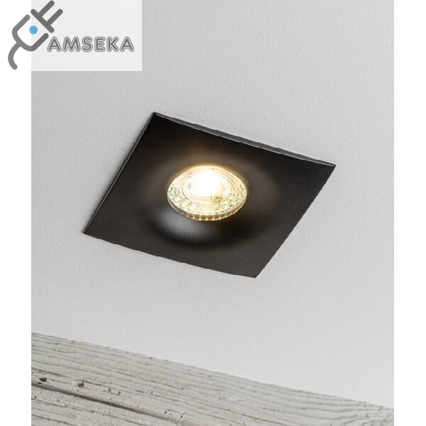 Šviestuvas įleidžiamas GTV AURORA, kvadratinis, juodos spalvos, IP20 1