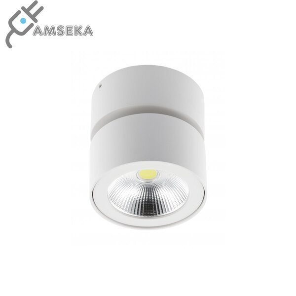 15W LED šviestuvas GTV BIANCO, 4000K, apvalus, baltos spalvos 1