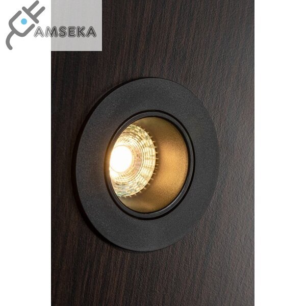 Šviestuvas įleidžiamas GTV LINTO, juodos spalvos 1