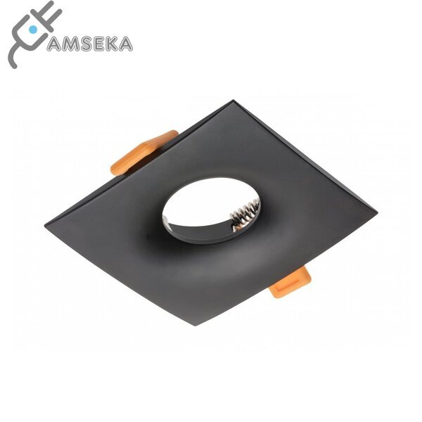 Šviestuvas įleidžiamas GTV AURORA, kvadratinis, juodos spalvos, IP20