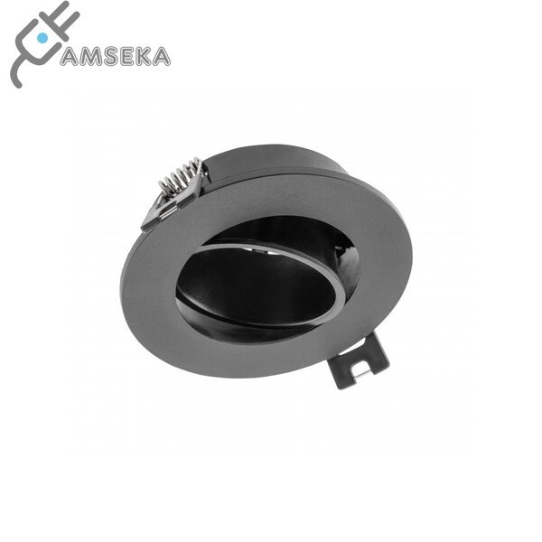 Šviestuvas įleidžiamas GTV LINTO, juodos spalvos