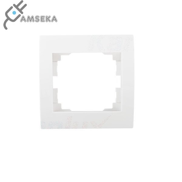 Vienos vietos rėmelis Kanlux Logi, baltos spalvos