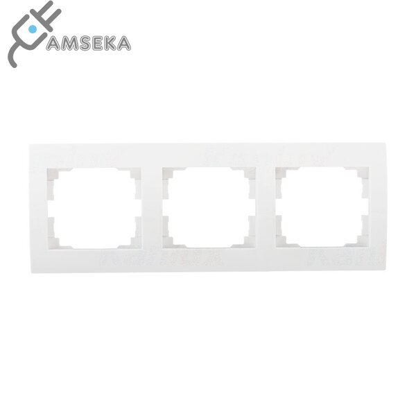 Trivietis rėmelis Kanlux Logi, baltos spalvos