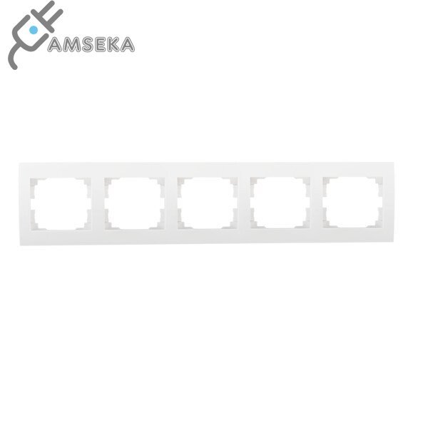 Penkiavietis rėmelis Kanlux Logi, baltos spalvos