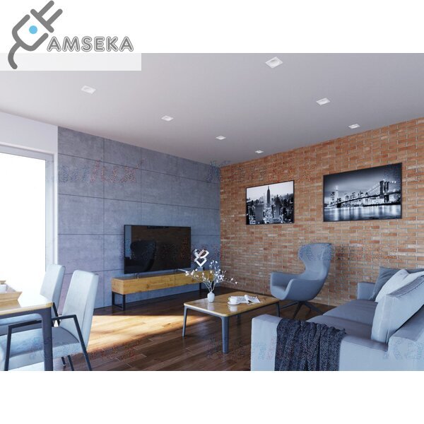 Šviestuvas įleidžiamas Kanlux APRILA, kvadratinis, baltas 1