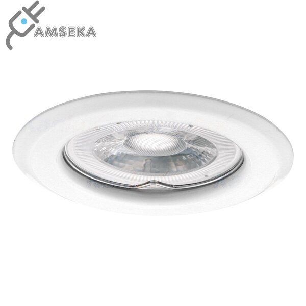 Šviestuvas įleidžiamas Kanlux ARGUS, apvalus, baltas