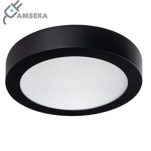 18W LED šviestuvas Kanlux CARSA, 4000K, juodos spalvos