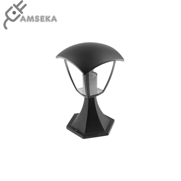 Lauko šviestuvas GTV MARINA, juodos spalvos, E27