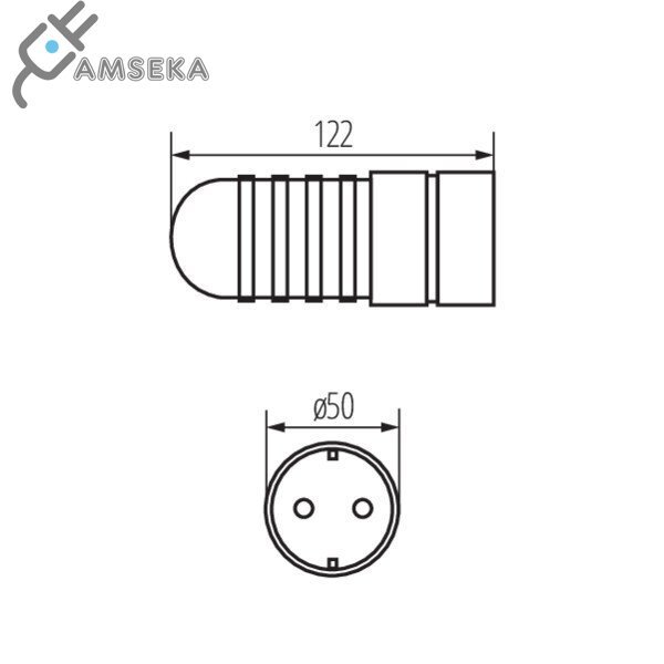 Hermetinis kištukinis lizdas GRIP 1