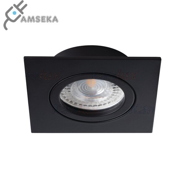 Šviestuvas įleidžiamas Kanlux DALLA CT, kvadratinis, juodas