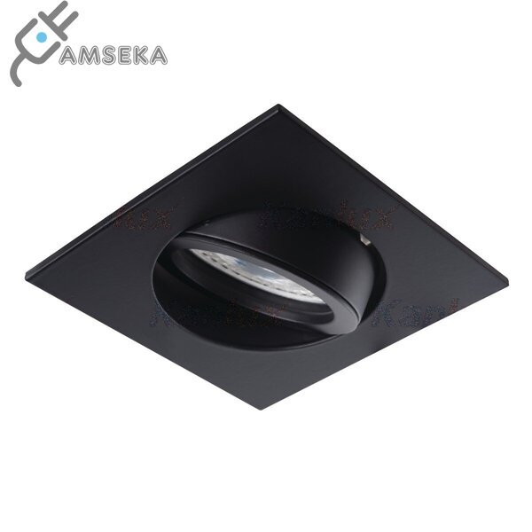 Šviestuvas įleidžiamas Kanlux DALLA CT, kvadratinis, juodas 1