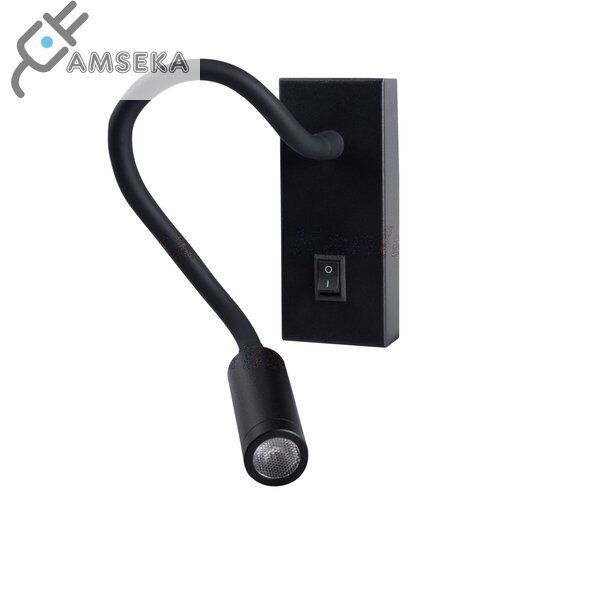 LED sieninis šviestuvas Kanlux TONIL II 3,3W, 3000K, juodos spalvos 1