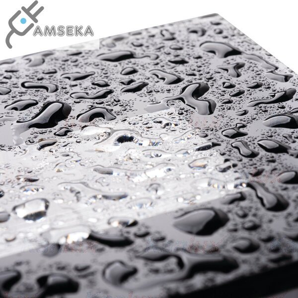 Įleidžiamas šviestuvas Kanlux Glasi LED 3W, juodos spalvos, IP44, 4000K 1