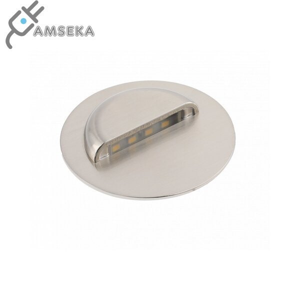 Įleidžiamas šviestuvas GTV ESCADA OA 0,8W, DC12V, sidabrinės spalvos, IP20, 4000K