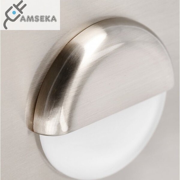 Įleidžiamas šviestuvas GTV ESCADA OB 0,8W, DC12V, sidabrinės spalvos, IP20, 4000K 1