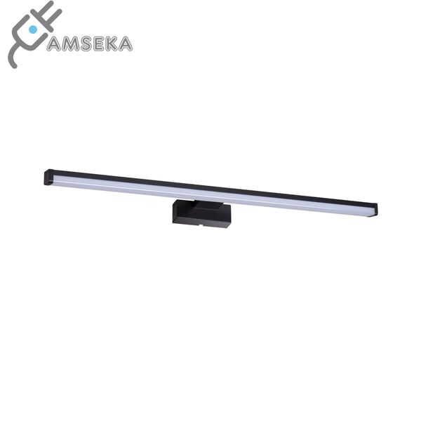 12W sieninis šviestuvas, Kanlux Asten, juodas