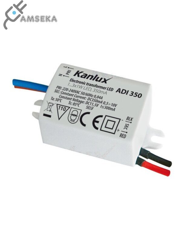 LED maitinimo šaltinis ADI 350 1x3W  