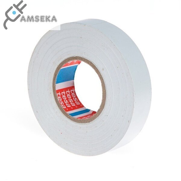 Izoliacinė juosta Tesaflex, balta, 19mm x 33m