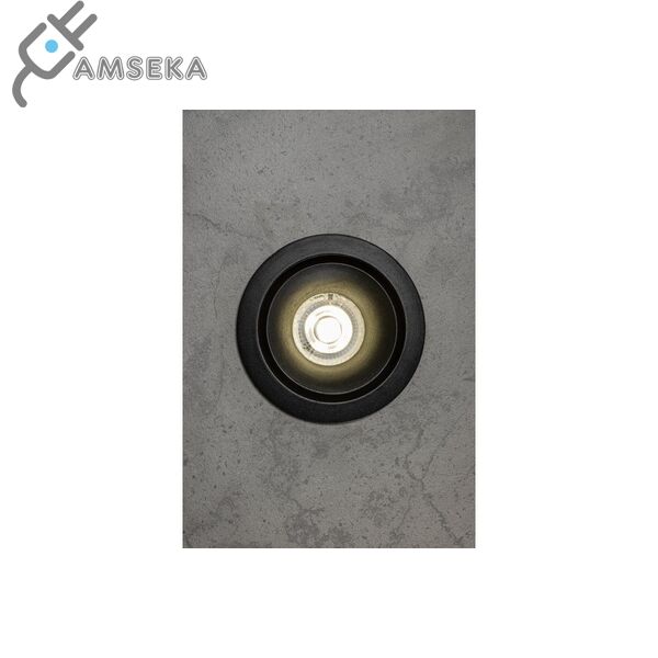 Šviestuvas įleidžiamas GTV CANNA, juodos spalvos 1