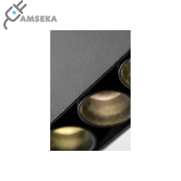 15W LED šviestuvas GTV ARTEMIDA, 4000K, juodos spalvos 1