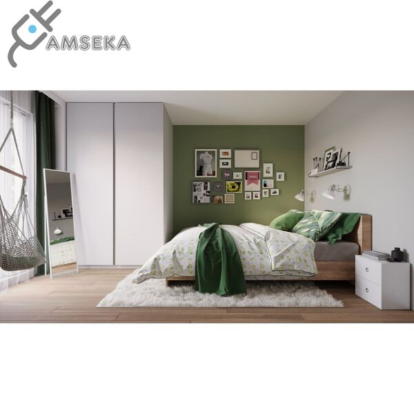 Sieninis šviestuvas ARTEMIA, E27, baltas  1