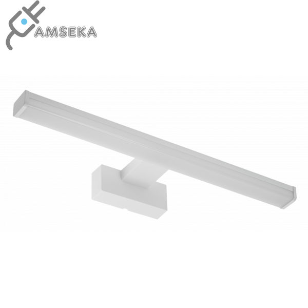 8W sieninis šviestuvas, GTV Catania, baltas