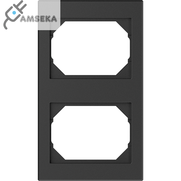 Vertikalus dvivietis rėmelis Vilma XP500, antracito spalvos 