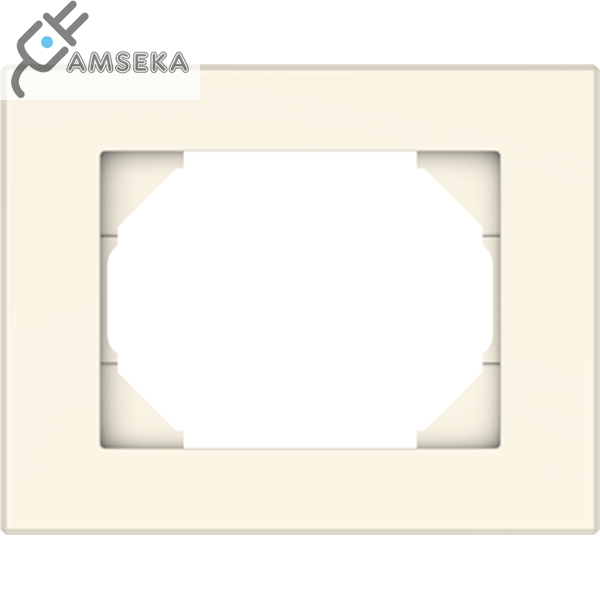 Vienos vietos rėmelis XP500, dramblio kaulo spalvos Vilma