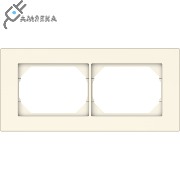 Dvivietis rėmelis Vilma XP500, dramblio kaulo spalvos 