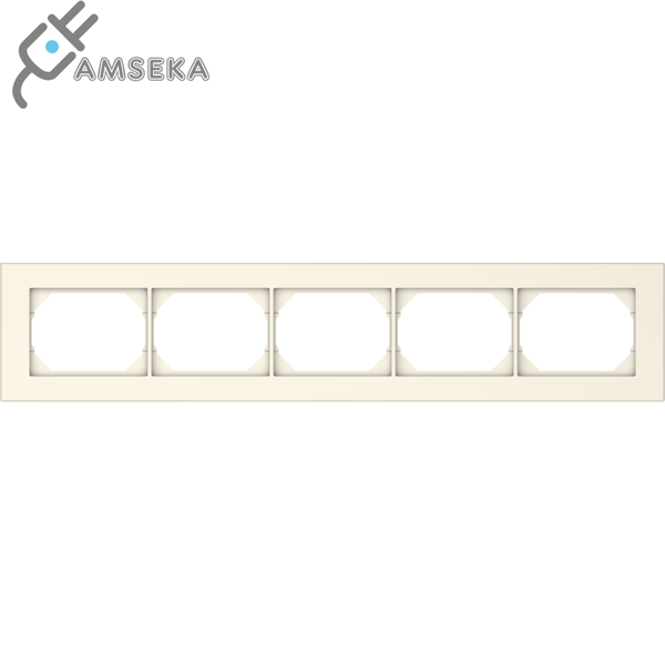 Penkiavietis rėmelis Vilma XP500, dramblio kaulo spalvos 