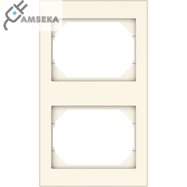 Vertikalus dvivietis rėmelis Vilma XP500, dramblio kaulo spalvos 