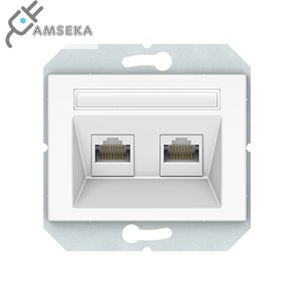 Kompiuterio lizdas Vilma XP500, 2 vietų, baltos spalvos