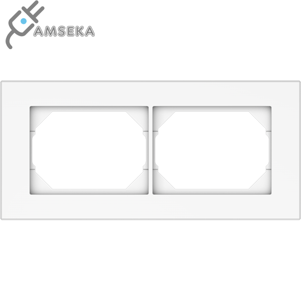 Dvivietis rėmelis Vilma XP500, baltos spalvos 