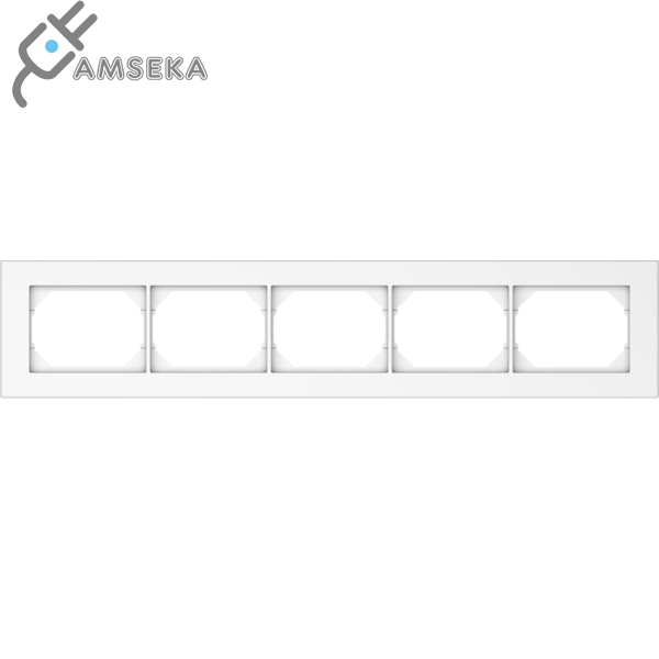 Penkiavietis rėmelis Vilma XP500, baltos spalvos 